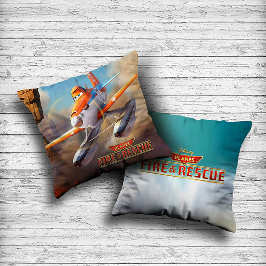 FIRE & RESCUE- Micro Velvet Kids Cushion