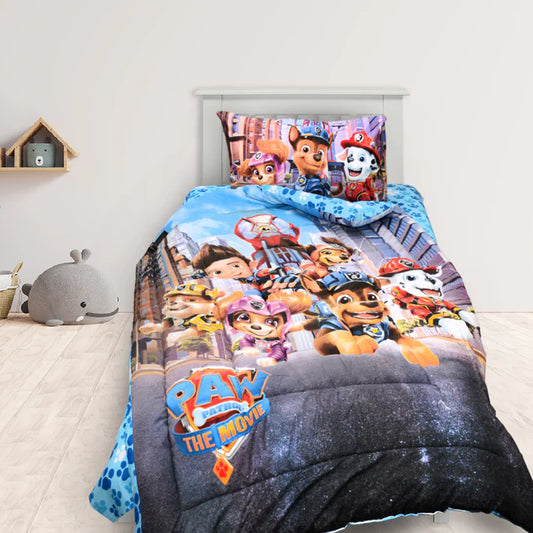 PAW PATROL - Exports Cotton Kids Printed Comforter Set 3 Piece