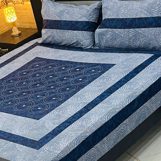 LUXURY CENTERAL PANNEL EMBROIDED BEDSHEET