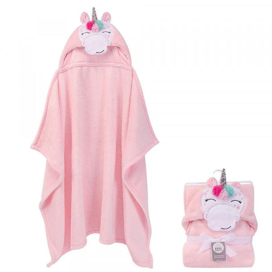 BEBE COMFORT - Soft Baby Hooded Plush Blanket