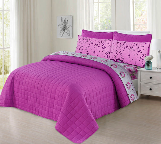 LUXURY 6PC'S COMFORTER SET