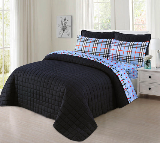 LUXURY 6PC'S COMFORTER SET