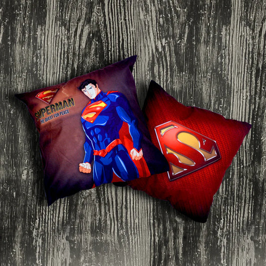 SUPERMAN - Micro Velvet Kids Cushion