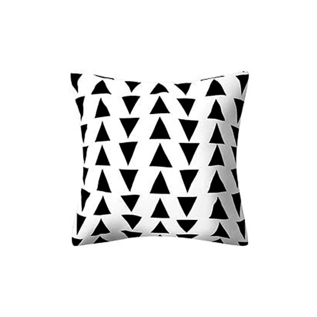 Monochrome Chic Cushion Covers Pack of 4