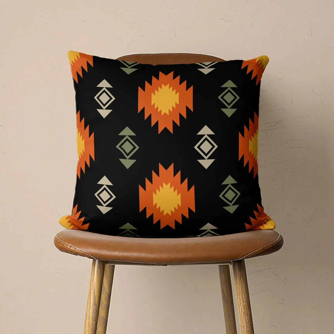 Tribal Design Ethnic Accent Cushion Cover Pack 4