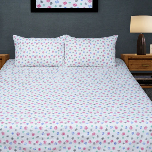 Soft 100% Cotton Winter Flannel Bedsheet