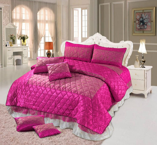 QUILTED BRIDAL SET 8 PCS