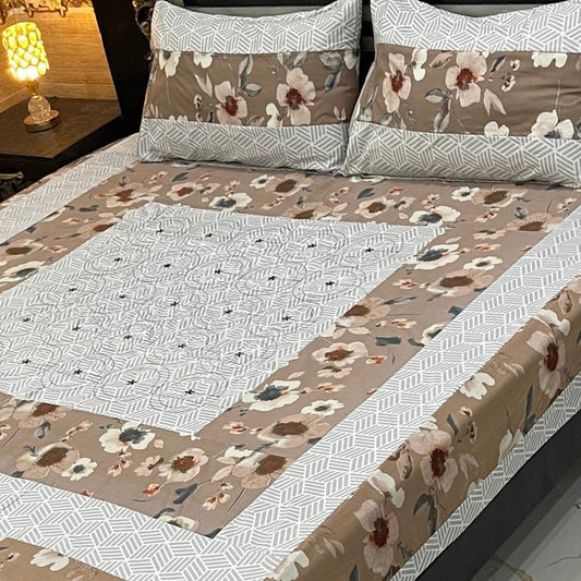 LUXURY CENTERAL PANNEL EMBROIDED BEDSHEET