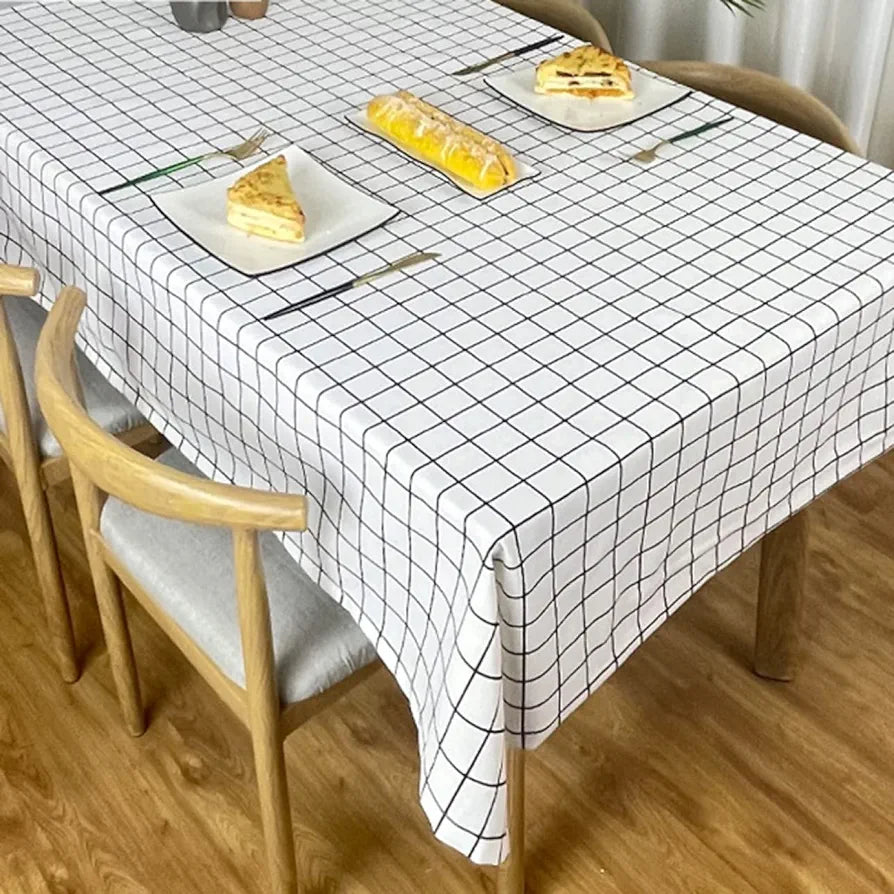 Rustic Plaid Table Cover – URBAN NEST