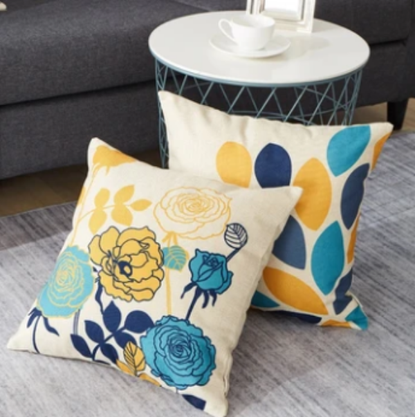 Sykting blue Cushion Covers Pack 4