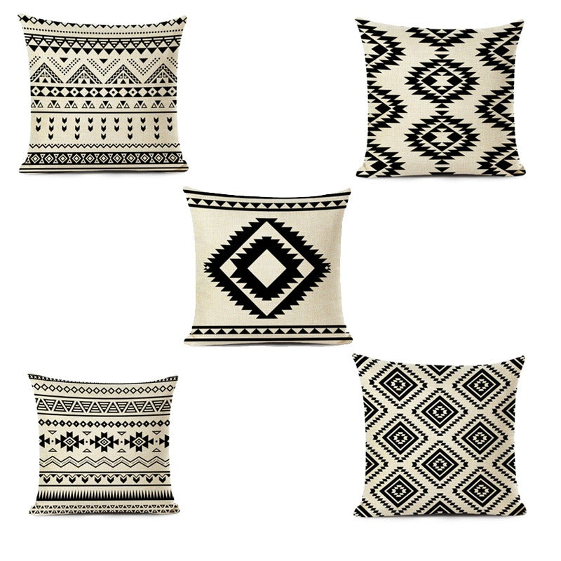 Retro Ethnic Cushion Covers Pack of 5