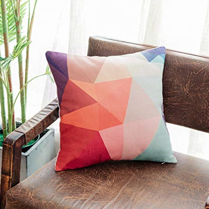 Polygonal Cushion Covers Pack 4