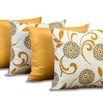 Mustard Decorative pack of 4