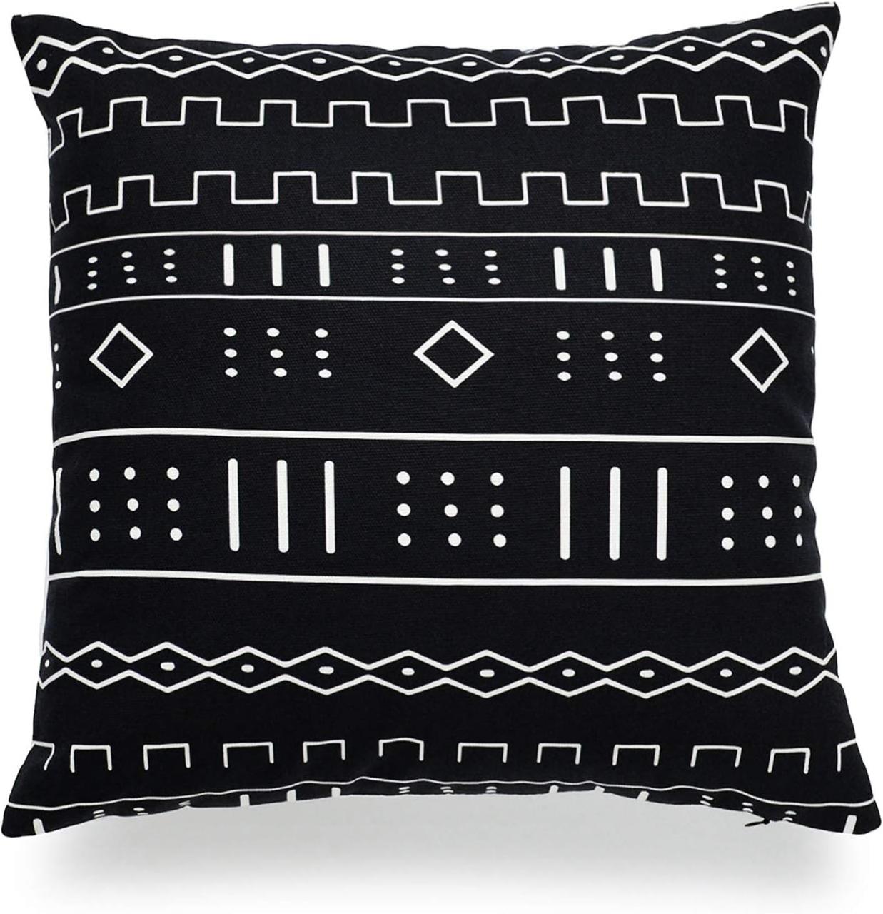 Foyaya Geometric Cushion Cover Pack of 4